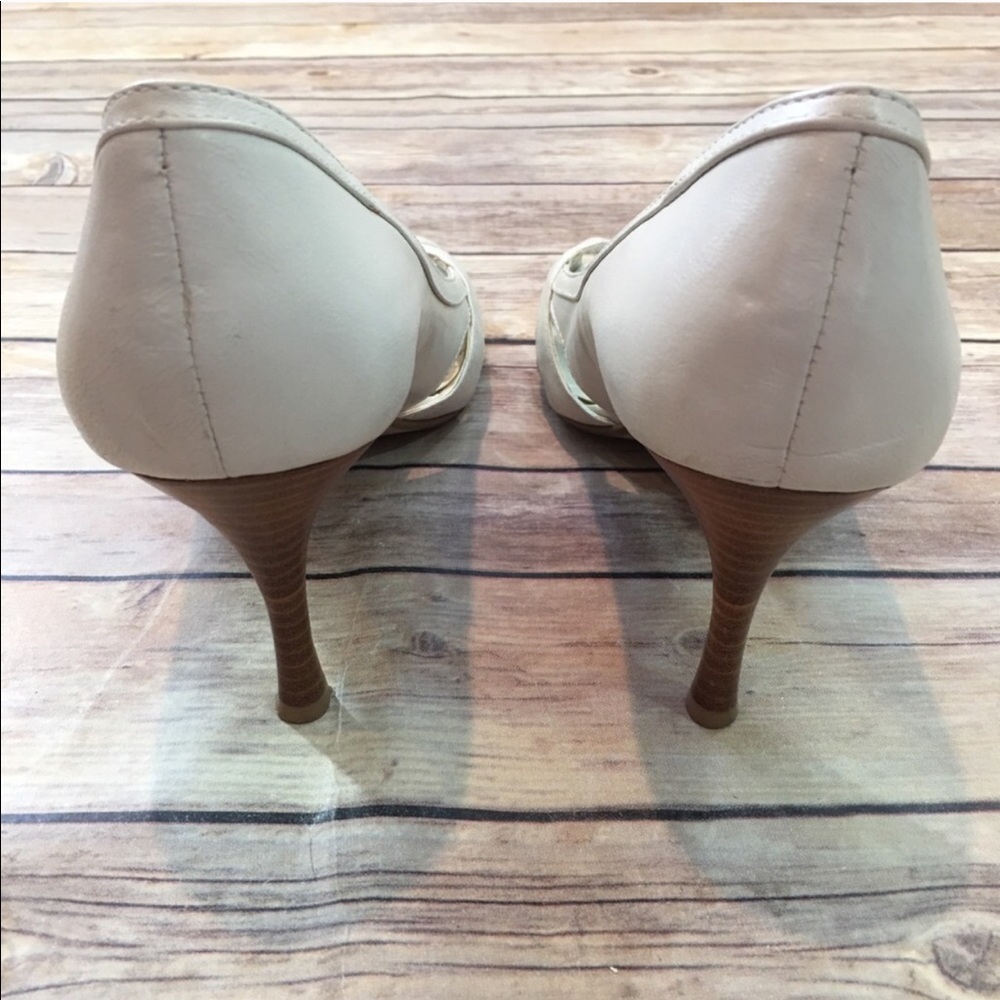 Size 9M Bakers Open Toe Strappy High Heel Shoes - Picture 5 of 8